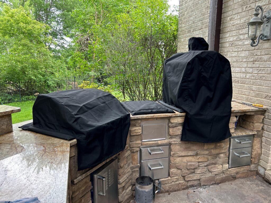 Custom Built-in Grill Covers