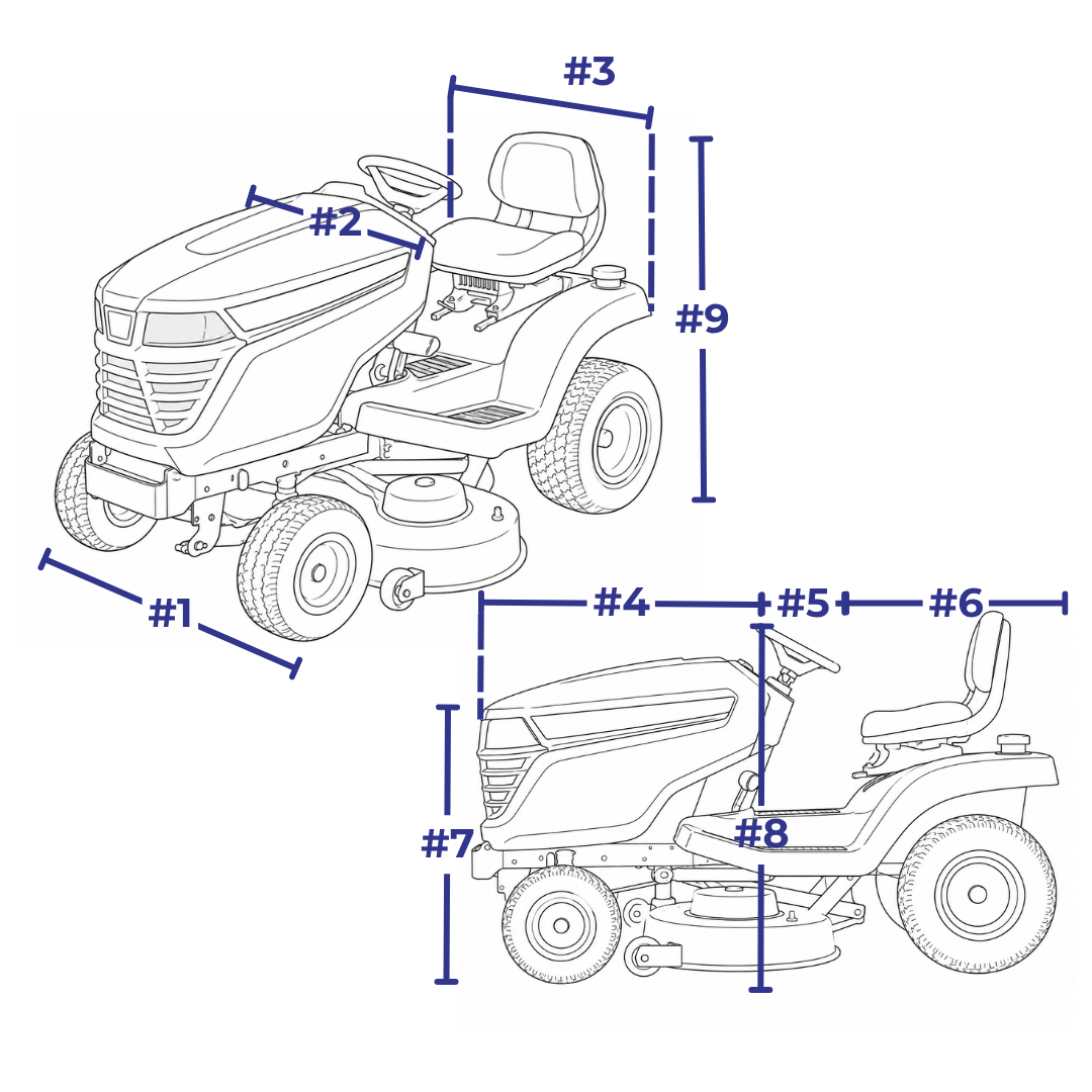 Lawn-Mower-3D-and-Side-View